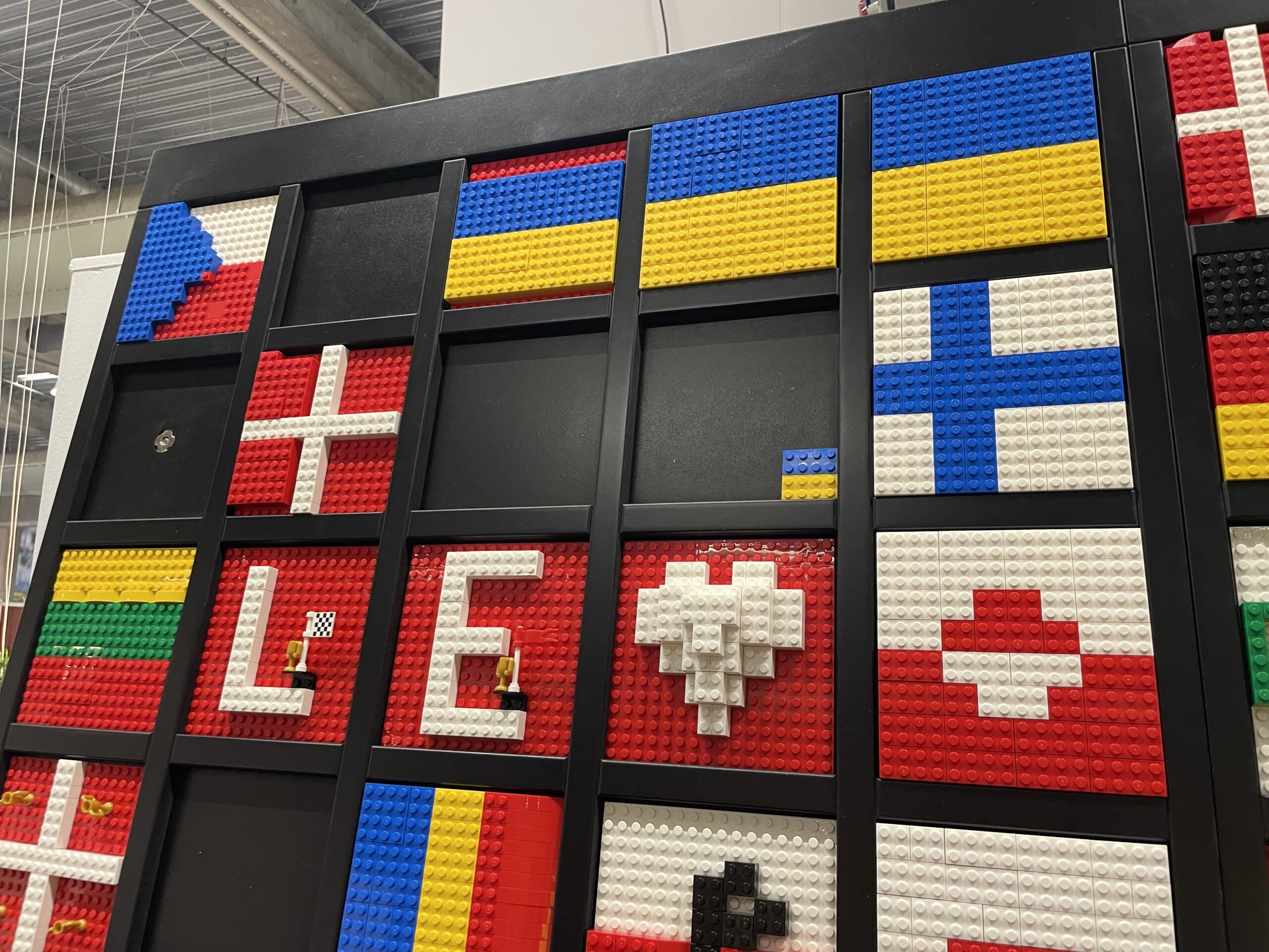 Jsme tady na soutěži v Herningu