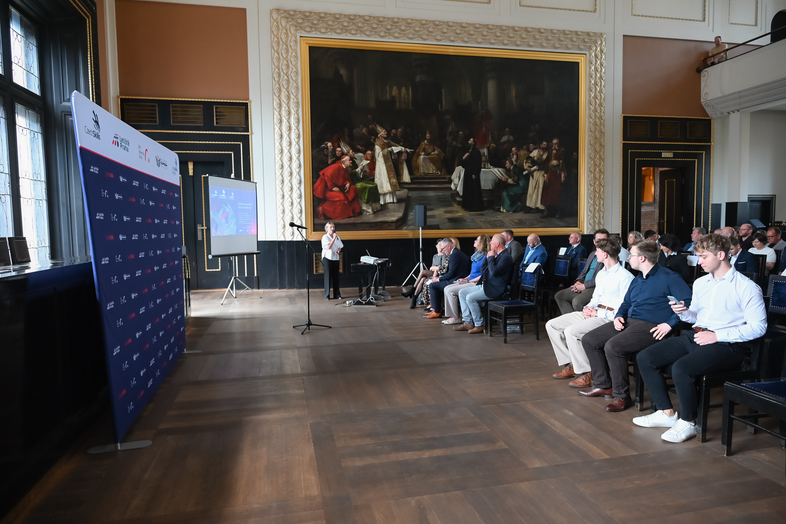 Zahájení setkání účastníků - za HK ČR Romana Nováčková