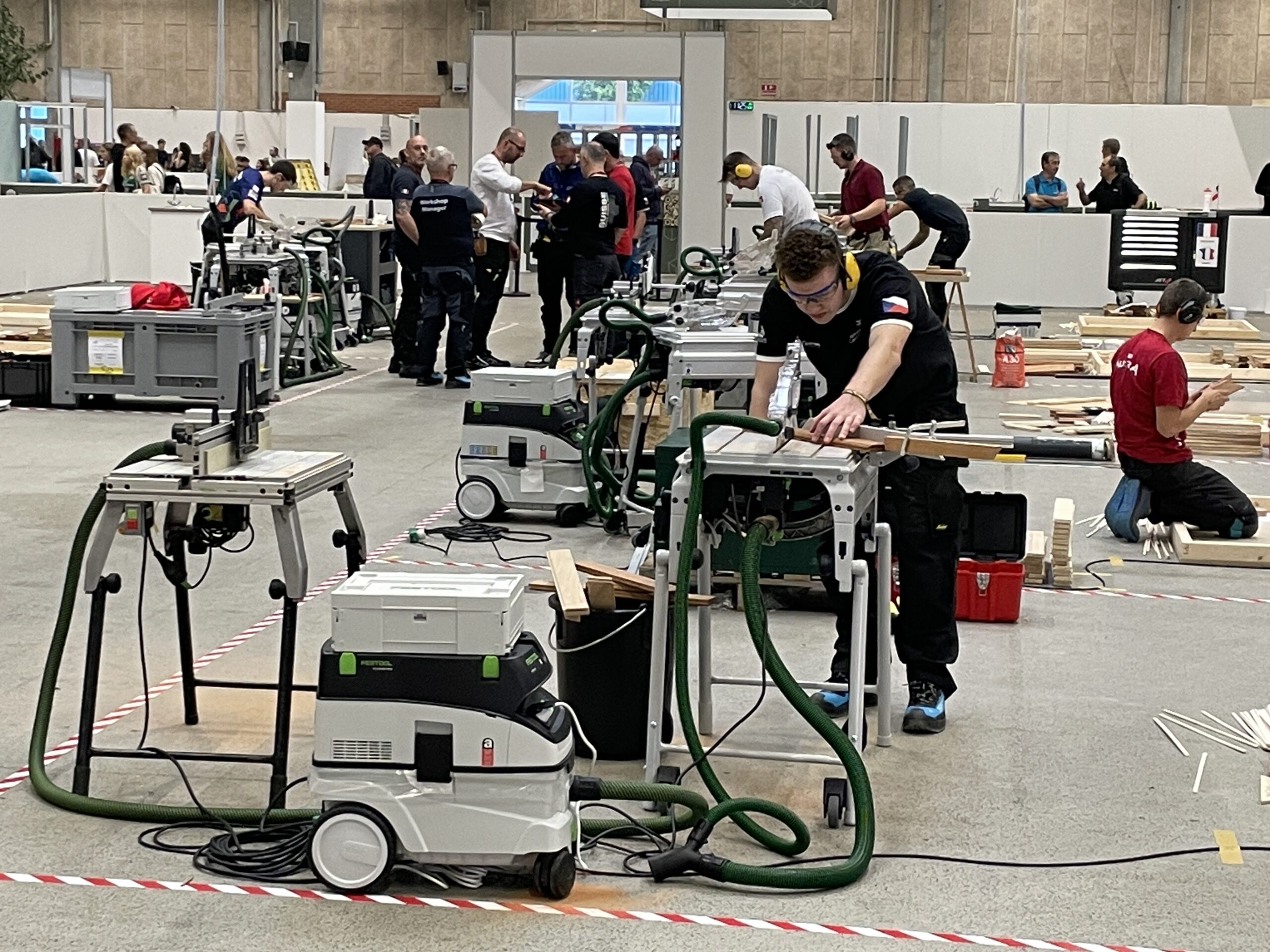 Výroba parketového vzoru